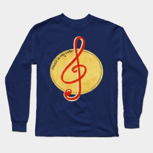 Music Symbol Long Sleeve T-Shirt